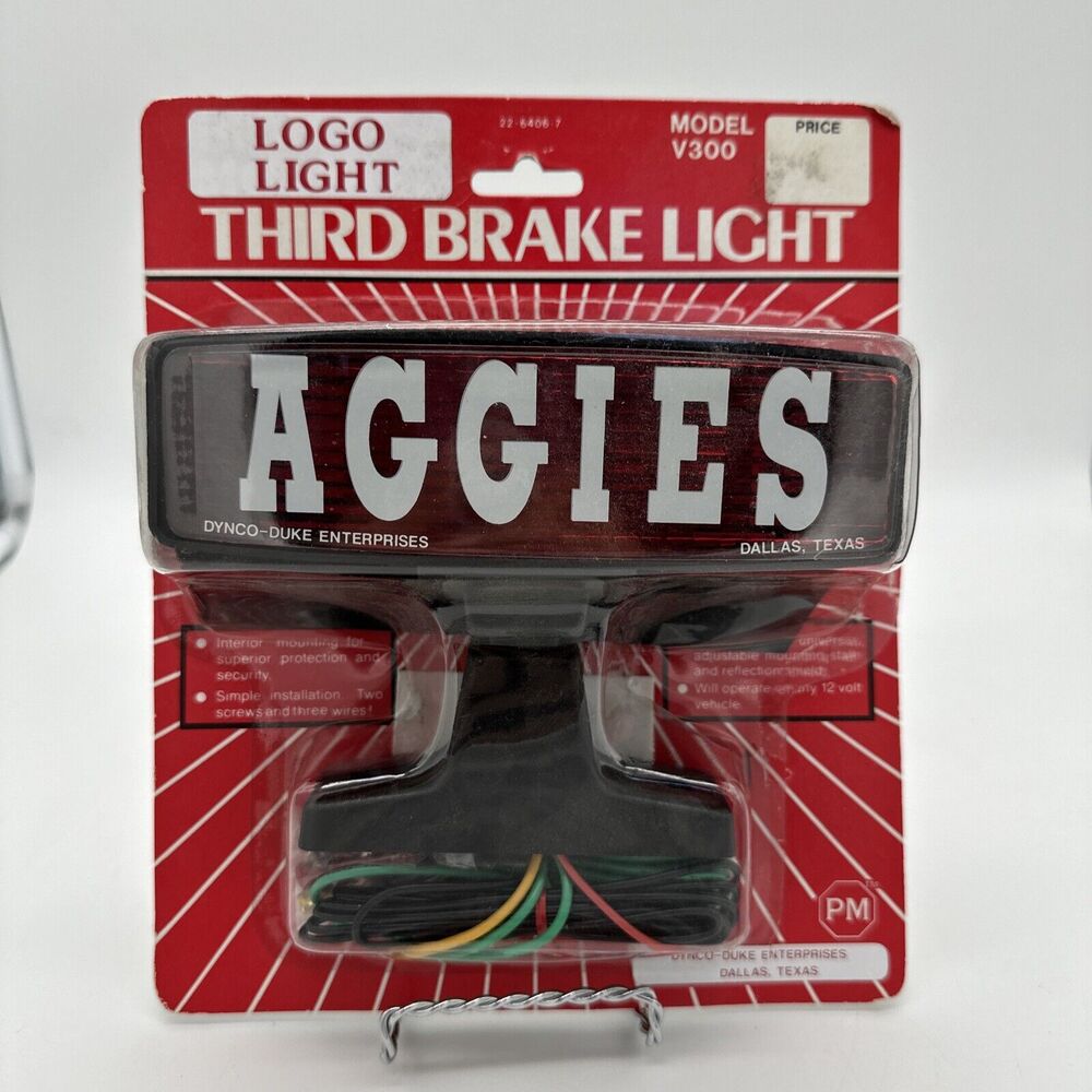 Dynco-Duke “Aggies” V300 Mounted Third Brake Light